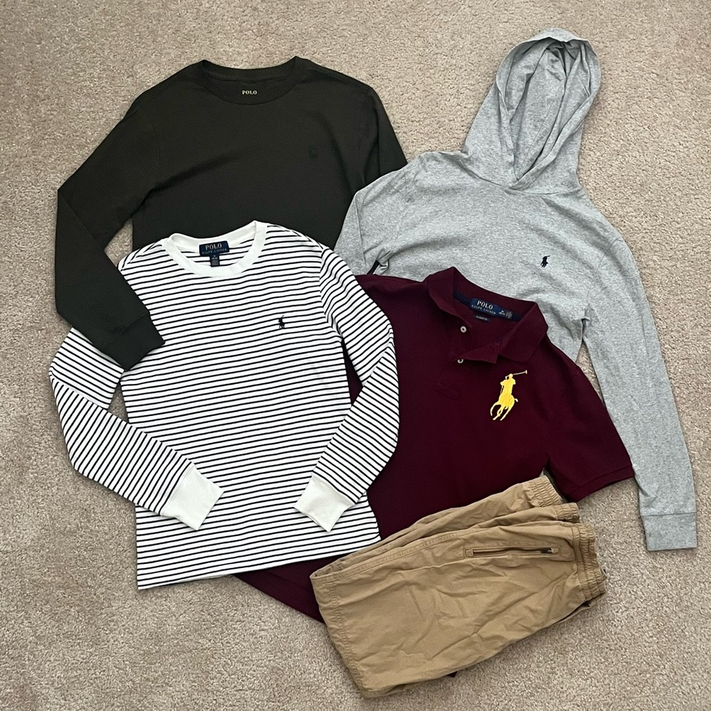 Boys Polo M 10 - 12 Lot 🐎 like NEW